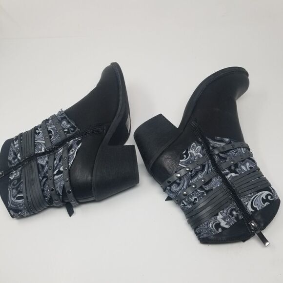 BLACK AND BLUE BREEZE ANKLE SIZE 5.5 - Picture 8 of 16